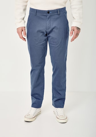 REDPOINT Slimfit Chinohose in Blau: Vorderseite
