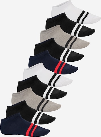 footstar Ankle Socks 'EVERYDAY!' in Mixed colors: front