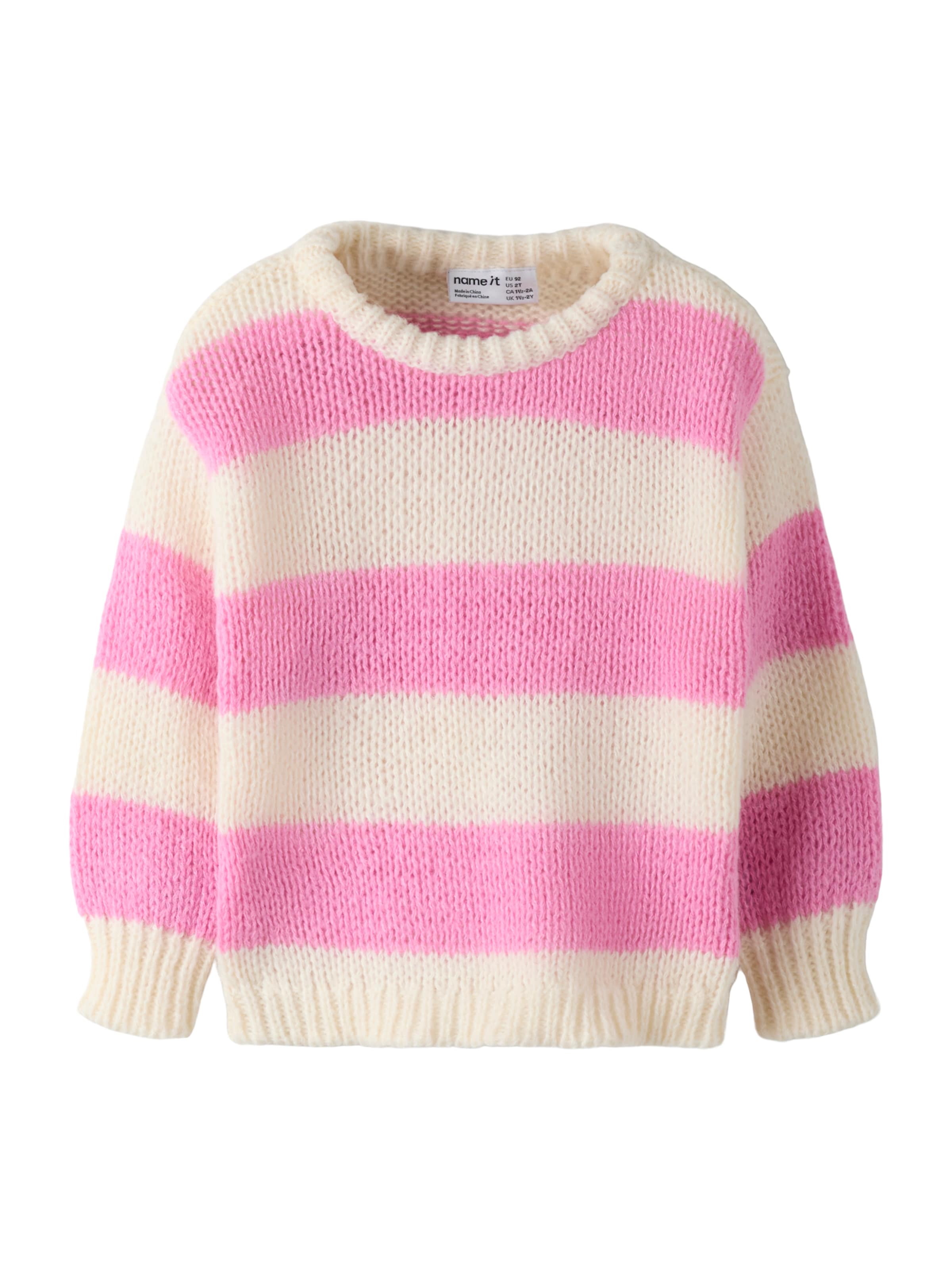 NAME IT Svetr 'NMFLELIA' – pink: přední strana