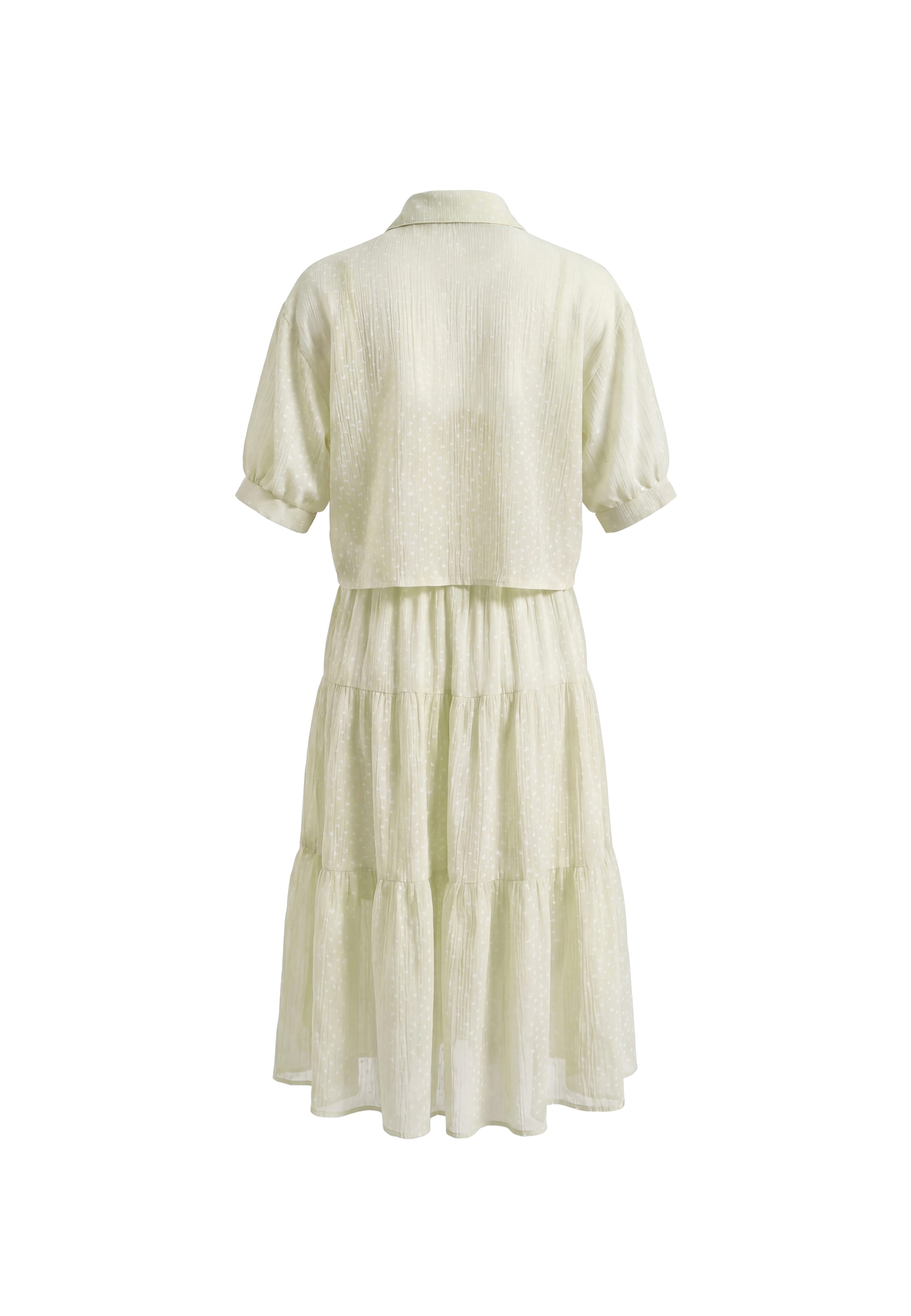 Usha - Vestido em verde