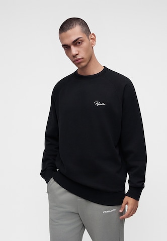 Pegador Sweatshirt 'SIGNAR' i svart