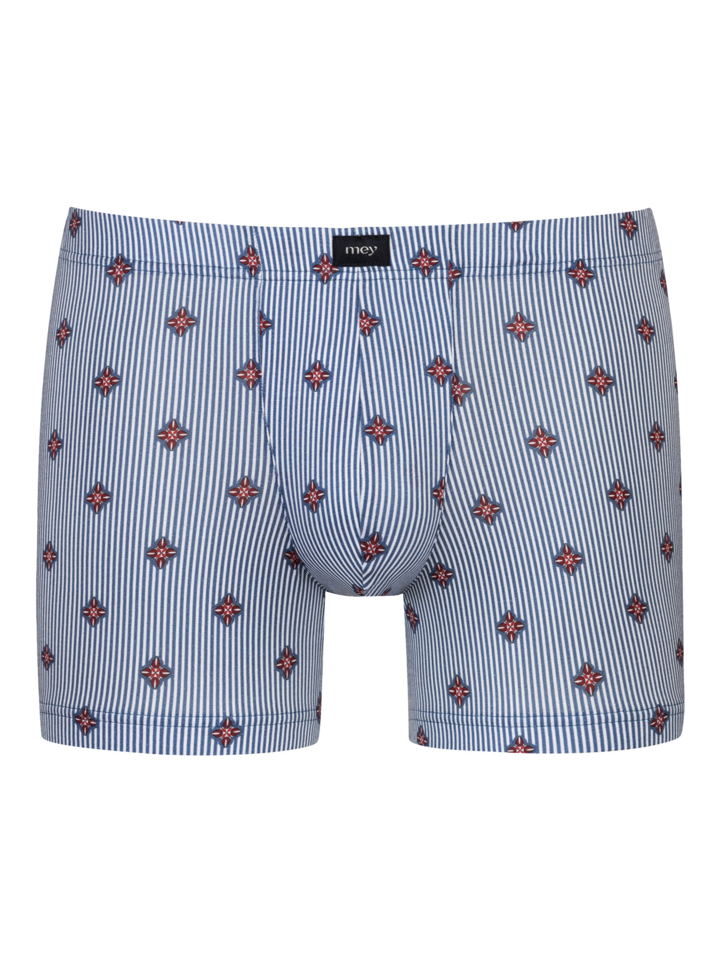 Mey Boxers en bleu / rouge clair, Vue avec produit
