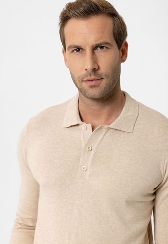 Moxx Paris Polo Pullover in Beige