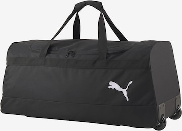 PUMA Sports Bag in Black: front