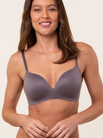 Invisible Soutien-gorge ' Royal Delite ' Royal Lounge Intimates en gris : devant