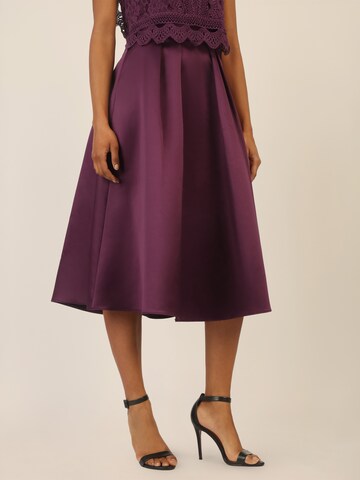 APART Skirt in Purple: front