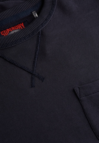 Sweat-shirt Superdry en bleu