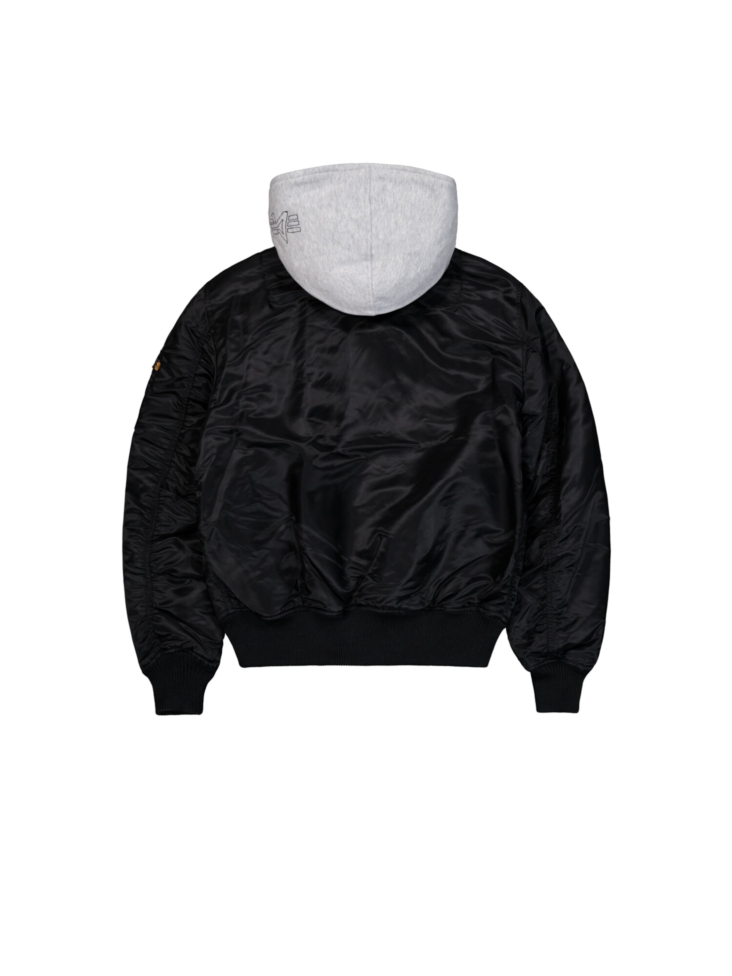 ALPHA INDUSTRIES Kevad-sügisjope 'MA-1 D-Tec', värv must