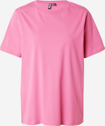 PIECES Shirt 'RIA' in Pink: front