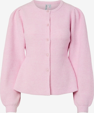 PIECES Kardigan 'PCSILLY' – pink: přední strana