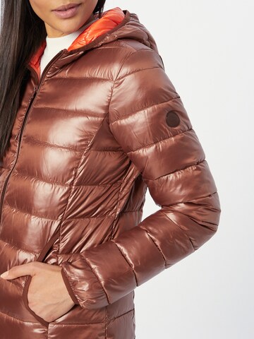 Manteau mi-saison QS en marron