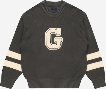 GANT Sweater 'COLLEGIATE' in Grey: front