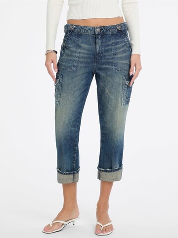 GUESS Loosefit Jeans in Blau: Vorderseite