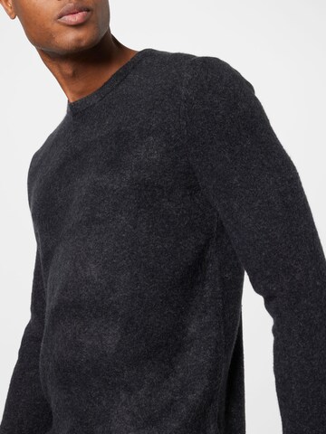 TOM TAILOR Sweater in Black