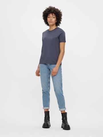 PIECES T-Shirt 'Ria' in Blau