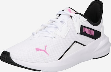 PUMA Athletic Shoes in White: front