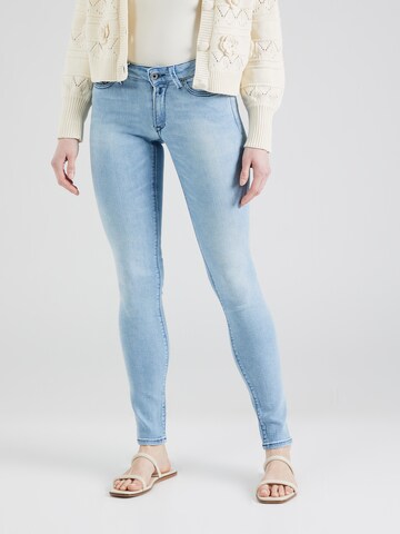 REPLAY Skinny Jeans 'NEW LUZ' in Blauw: voorkant