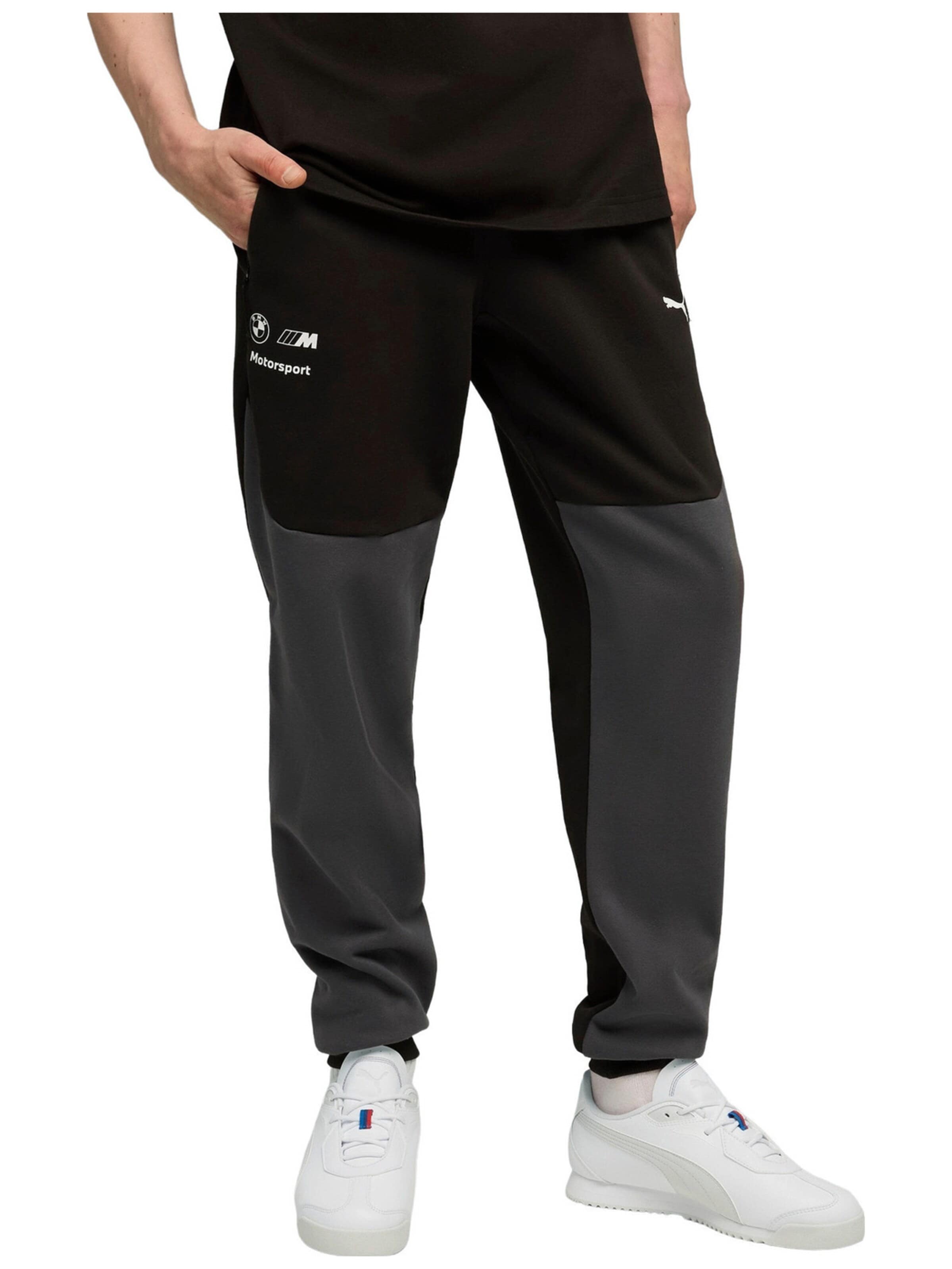 regular Pantaloni sportivi 'Puma Bmw Mms tech Pants' di PUMA in nero: frontale