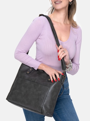 Herling Shopper 'Mauer' in Grey