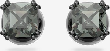 Swarovski Earrings in Grey: front
