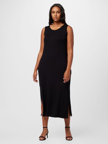 Zizzi - Vestido 'CARLY' en negro: frente