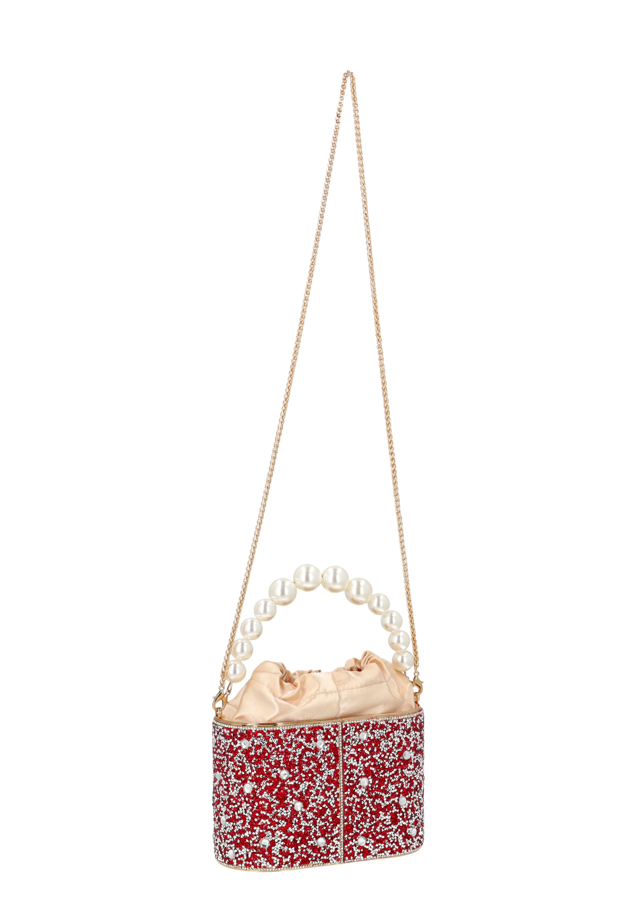 Pochette faina en rouge