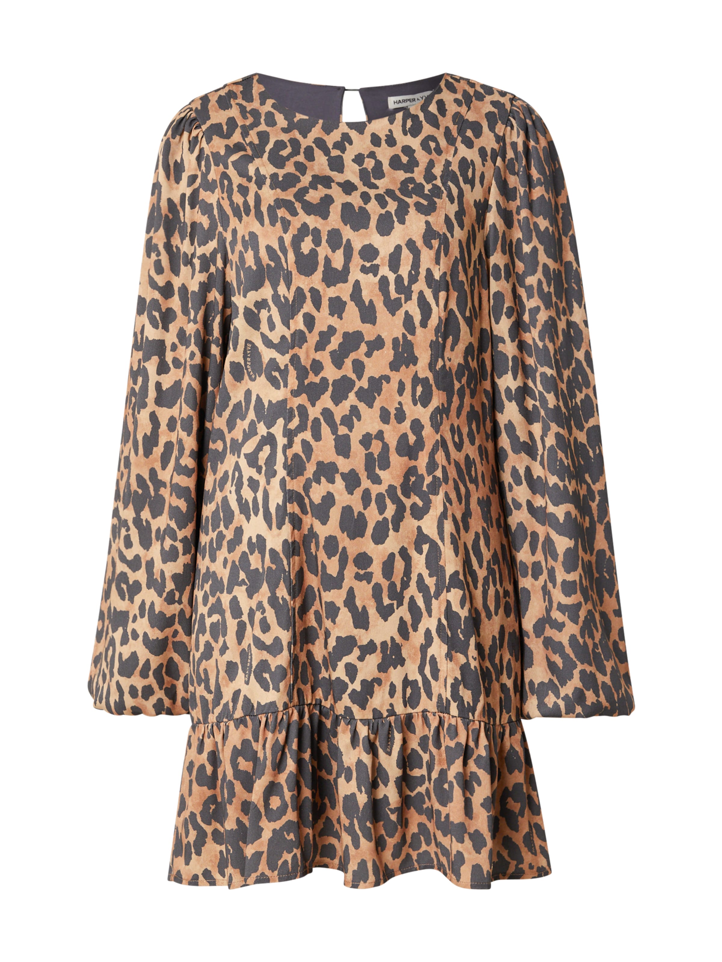 Harper & Yve Šaty - Hnedá: predná strana