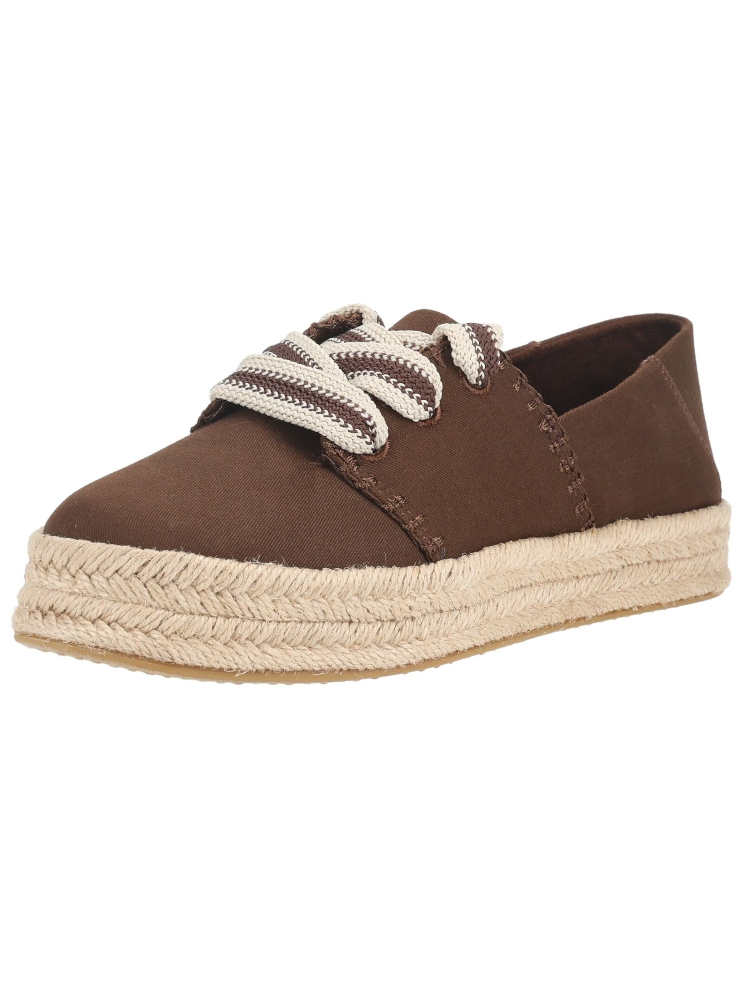 Espadrilles TOMS en marron : devant