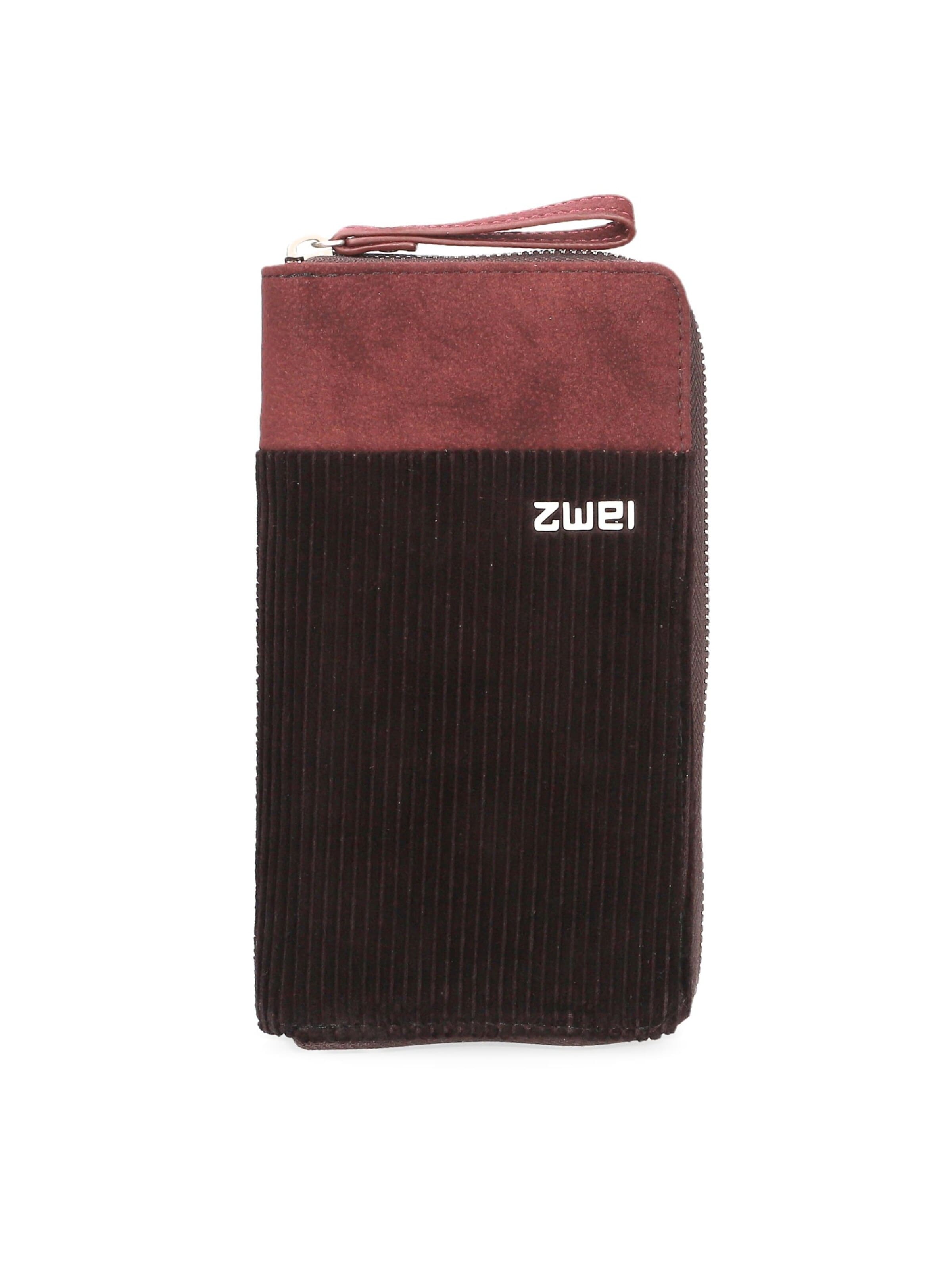 ZWEI Wallet 'EVA EV2' in Brown