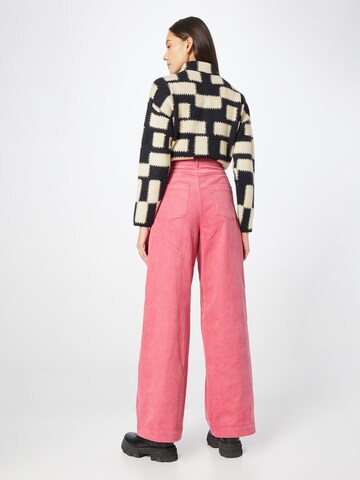 NUÉ NOTES Wide leg Pants in Pink