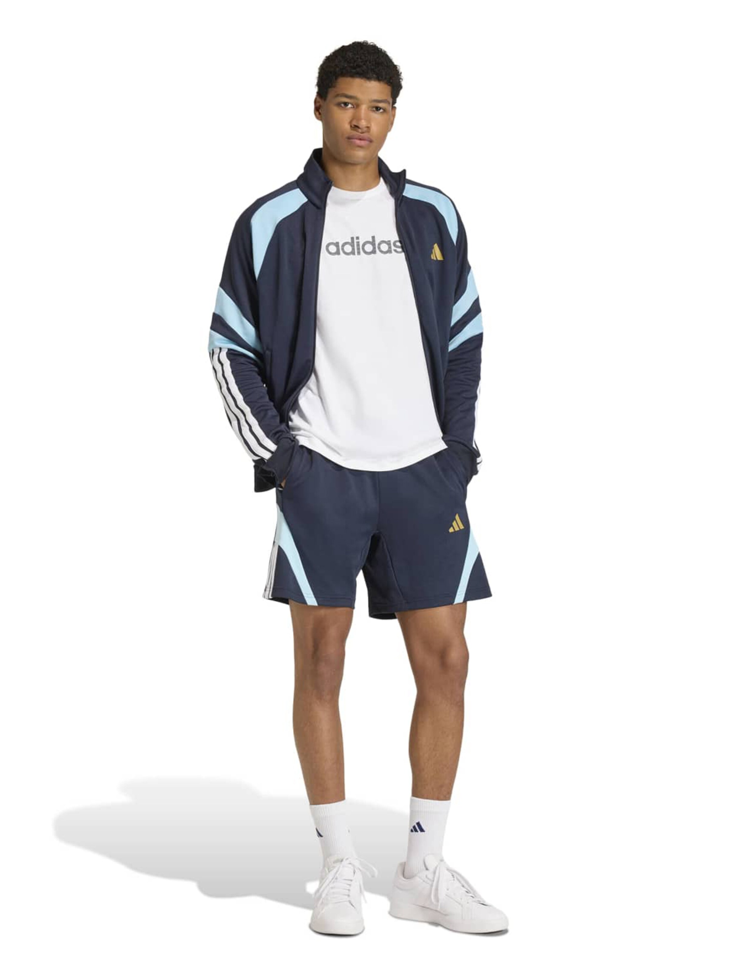 ADIDAS SPORTSWEAR regular Παντελόνι φόρμας 'TIRO' σε μπλε