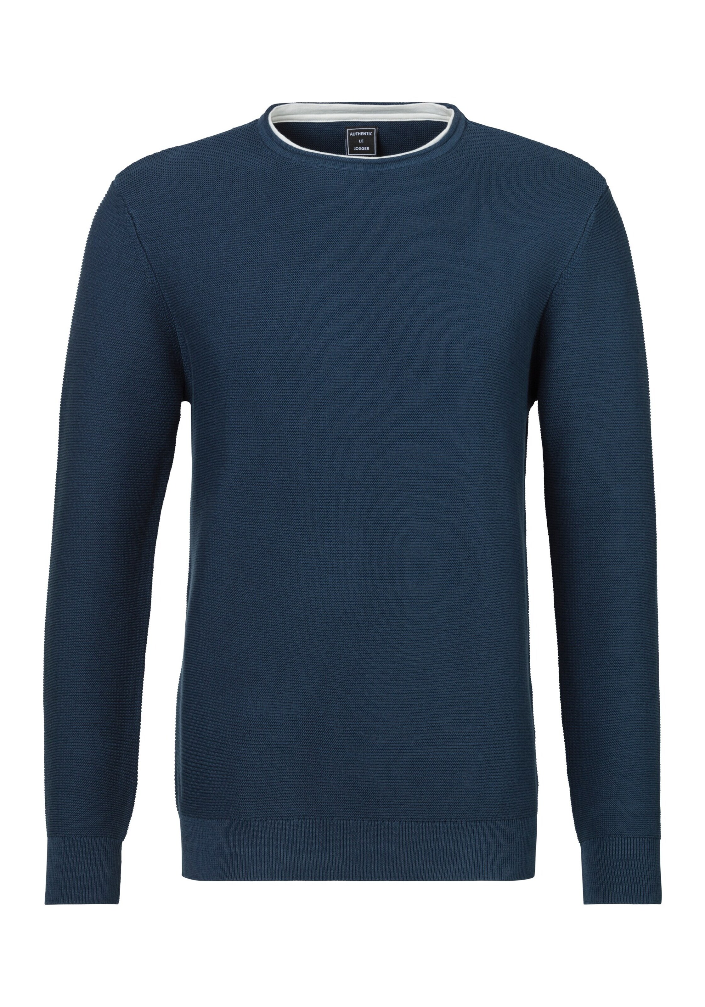 Authentic Le Jogger Pullover in Blau: Vorderseite
