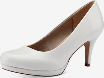 TAMARIS Pumps in White: front