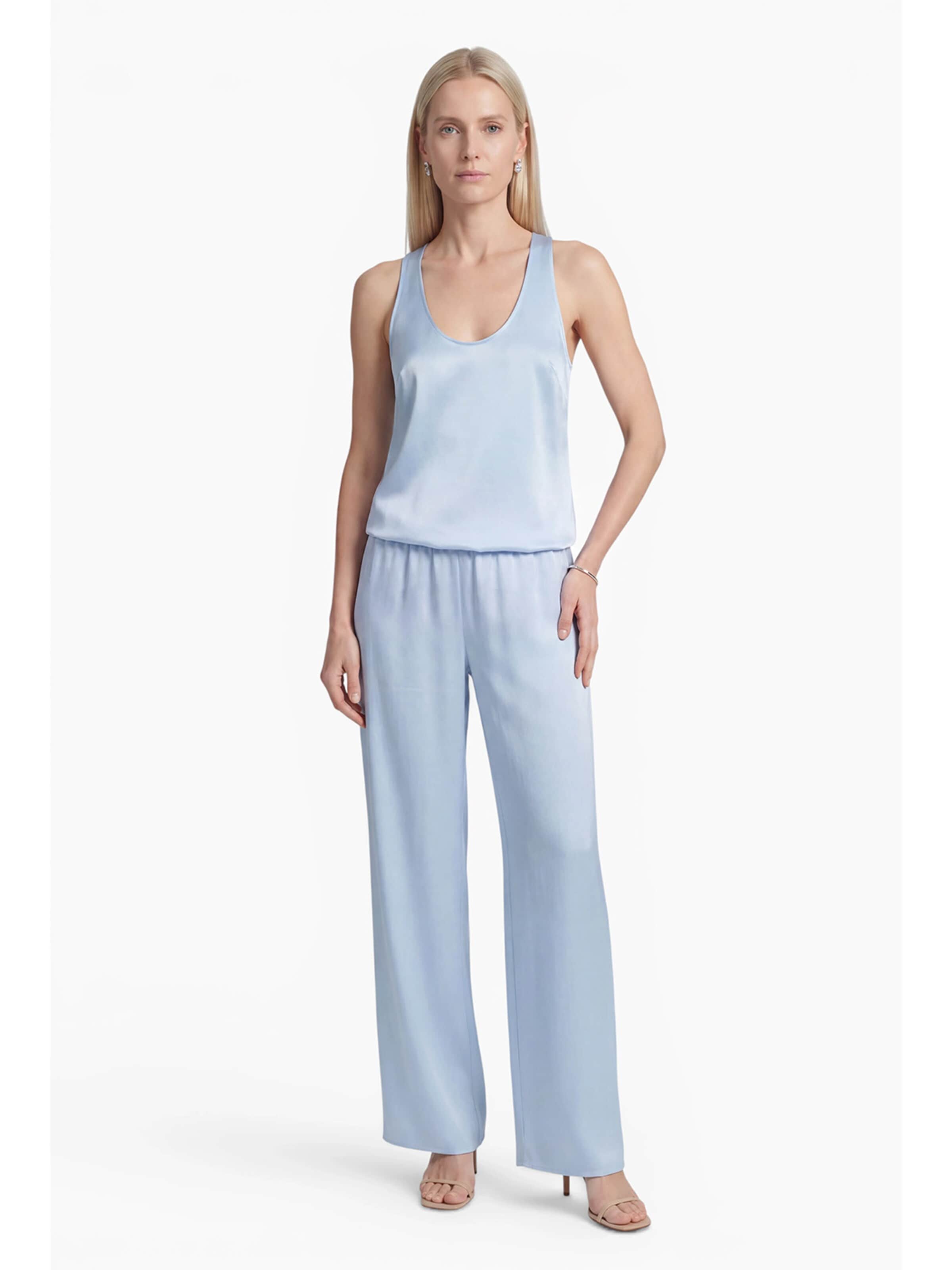 Regular Pantalon 'Emma' Anse Victorin en bleu : devant