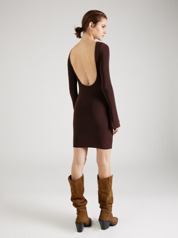 Robe Misspap en marron