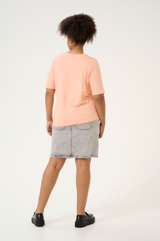 KAFFE CURVE Shirt 'Eloisa' in Orange