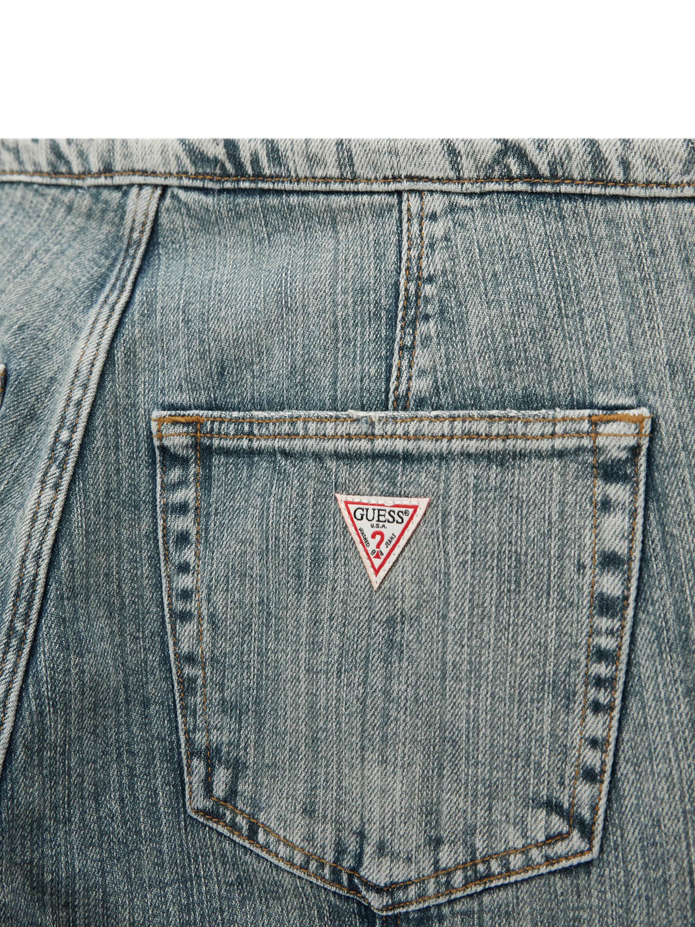 GUESS Originals Расклешенный Джинсы 'GO' в Синий