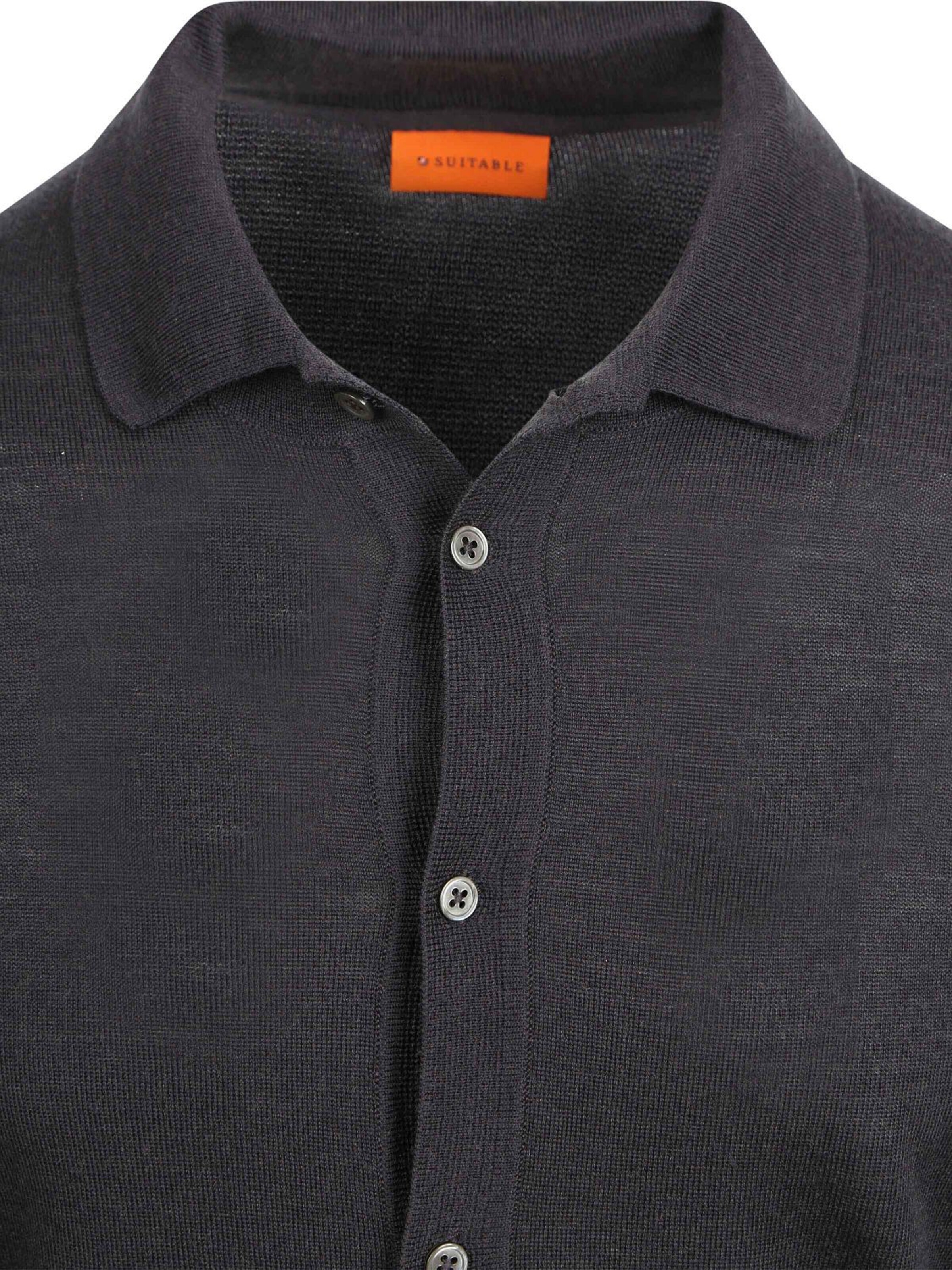 Coupe slim Chemise Suitable en gris