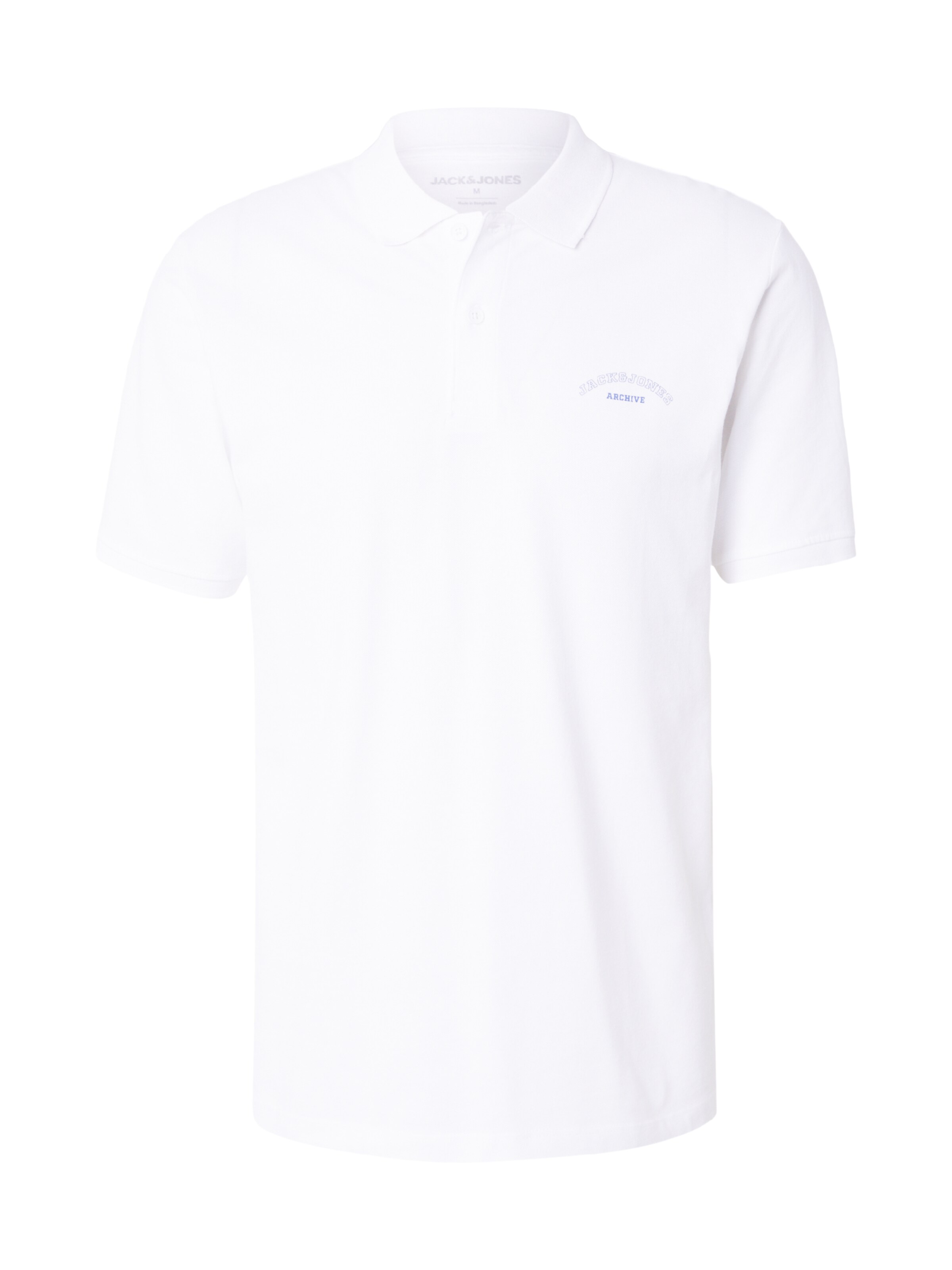 JACK & JONES Camiseta 'JJCOLLEGE' en blanco, Vista del producto