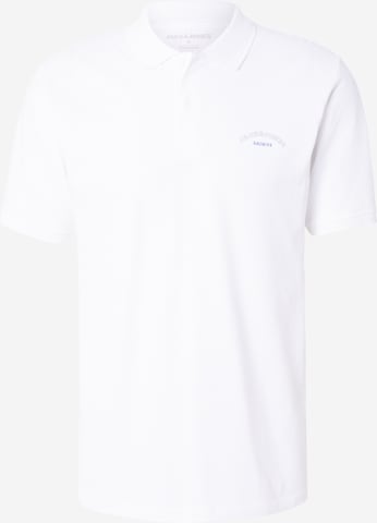 JACK & JONES - Camiseta 'JJCOLLEGE' en blanco: frente