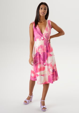 Aniston SELECTED Summer Dress in Pink: front