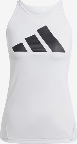 Sport top 'Run It' de la ADIDAS PERFORMANCE pe alb: față