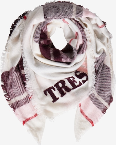 STREET ONE Tuch in rosa / rostrot / weiß, Produktansicht