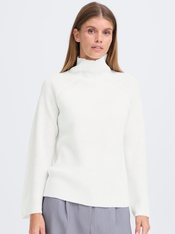 Pullover 'OXBMMNELLY' di Oxmo in bianco: frontale
