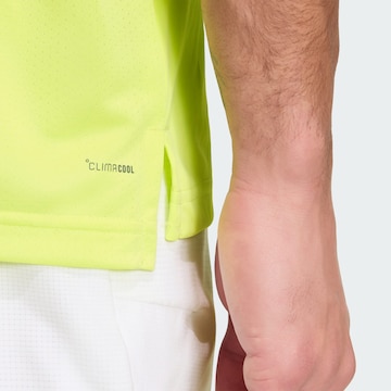 ADIDAS PERFORMANCE Funkční tričko 'Club' – žlutá
