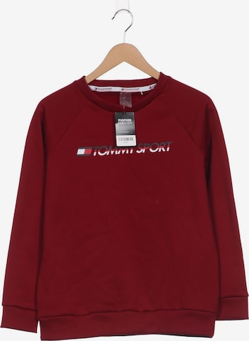 TOMMY HILFIGER Sweatshirt & Zip-Up Hoodie in M in Red: front