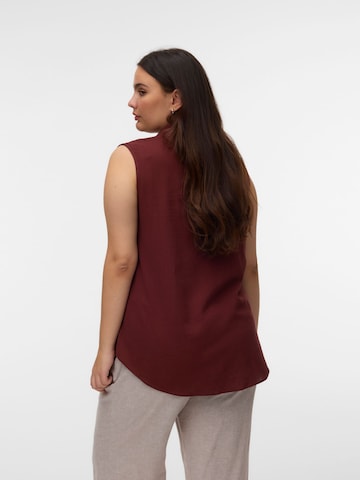 Vero Moda Curve Blouse 'MYMILO' in Red