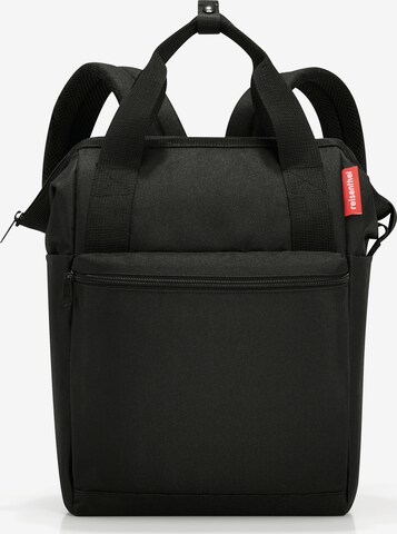 REISENTHEL Backpack in Black: front