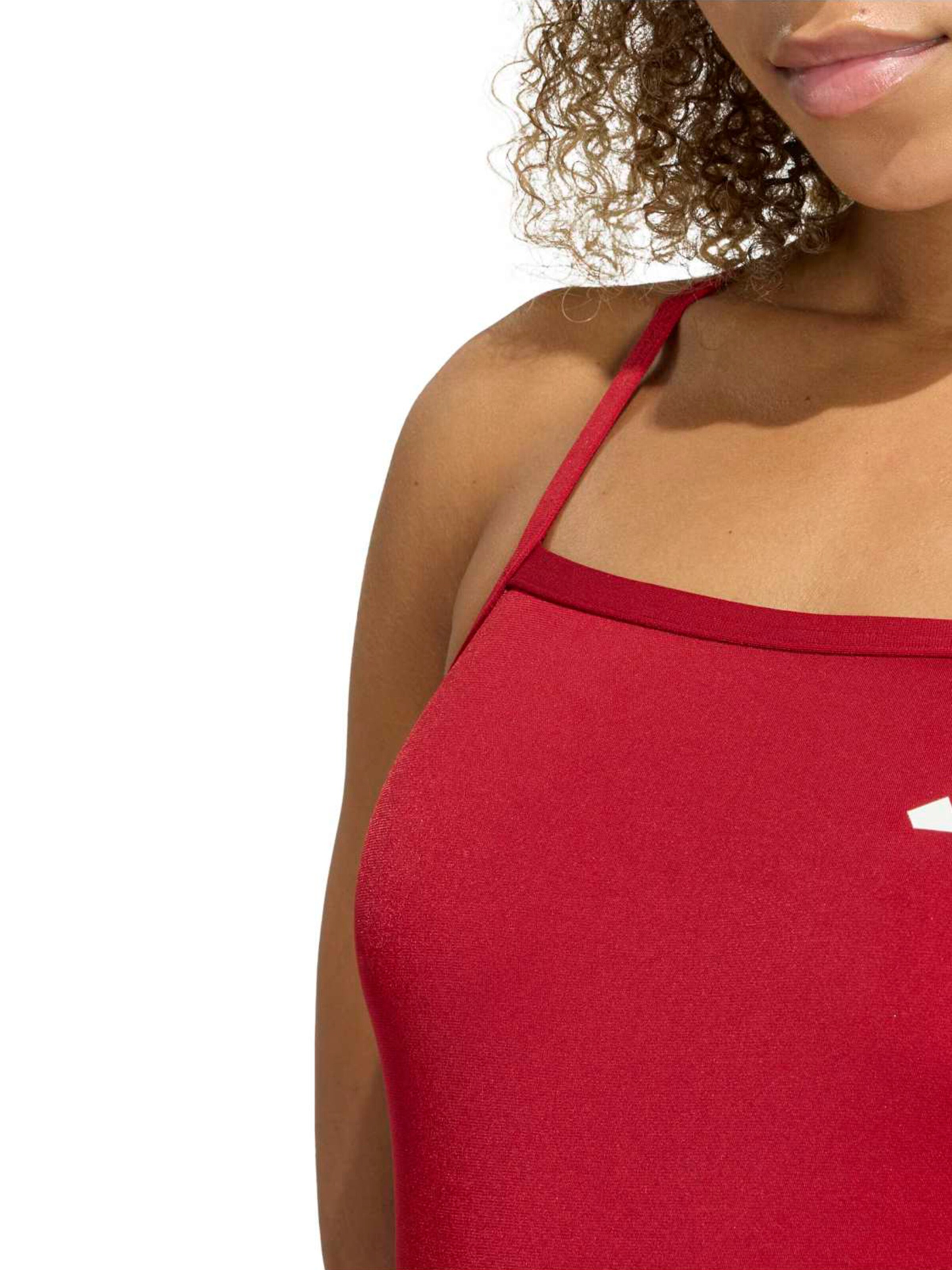 ADIDAS PERFORMANCE Μπουστάκι Αθλητικό ολόσωμο μαγιό 'Ess' σε κόκκινο