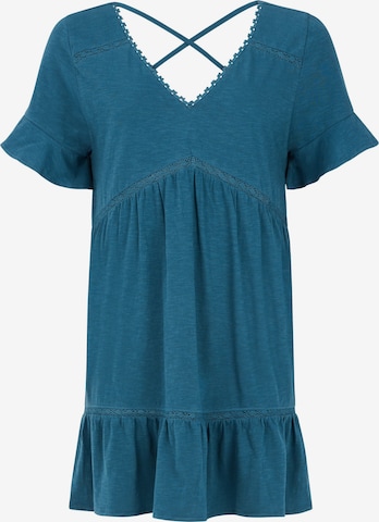 PROTEST Tunika 'PRTTHIRZA' in Blau: Vorderseite